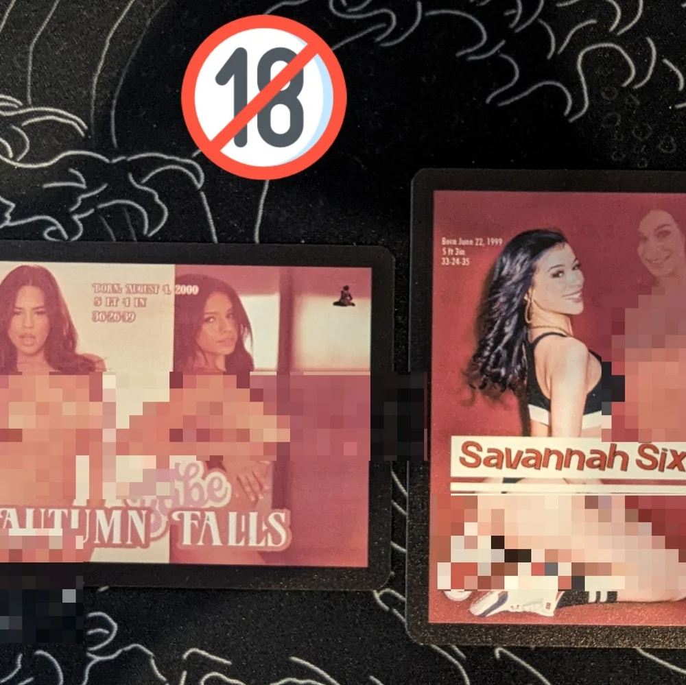 Trading cards limited edition complete pack